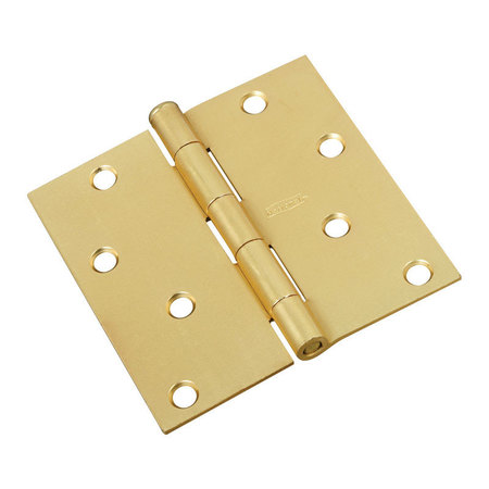 NATIONAL HARDWARE Door Hinge Brass 4 In N830-231